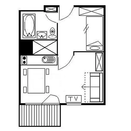 Studio Les Menuires, 1 pièce, 4 personnes - FR-1-344-1113 * Saint-Martin-de-Belleville